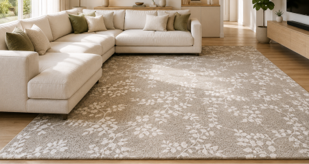 COVOARE - covor Elma El015/106, bej, 80x150 cm, antialergic
