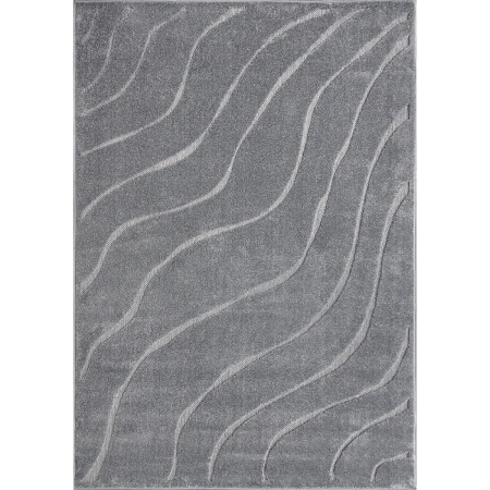 Covoare Polipropilena - Covor Living Oksi Dreptunghiular Gri 60x110 cm