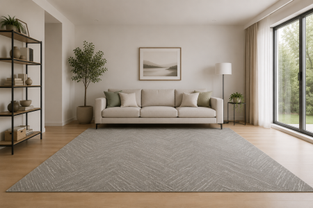 Negru & Gri - covor Opus 54355/670, gri, 80x150 cm, antialergic