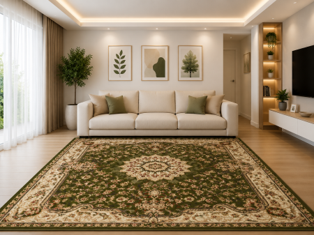 Verde - covor Lotos 1520/310, verde, 60x110 cm, antialergic