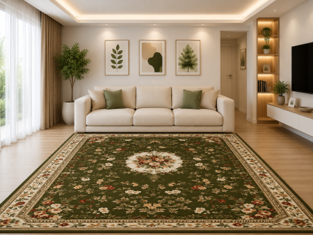 Verde - covor Lotos 1525/310, verde, 60x110 cm, antialergic