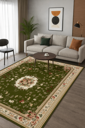 Verde - Covor Lotos 1525/310 Verde 60x110 cm