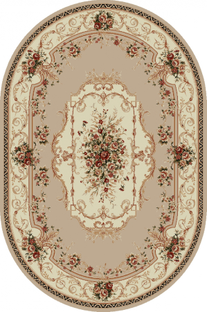 Covoare Ovale - Covor Lotos 507 Crem 60x110 cm