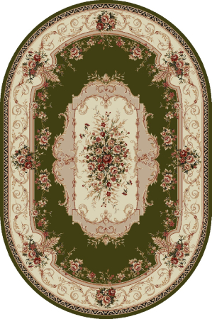 Covoare Ovale - Covor Lotos 507 Verde 80x150 cm