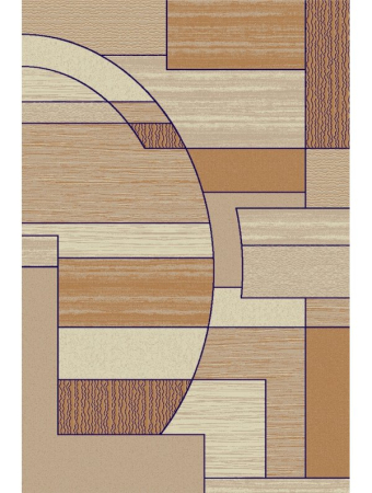 Covoare Living - covor Lotos, crem/maro, 80x150 cm, antialergic