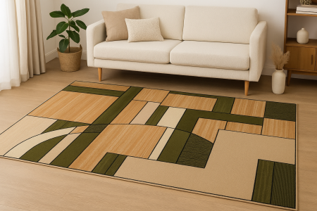 COVOARE - Covor Lotos 538/836 Verde 200x300 cm pentru living