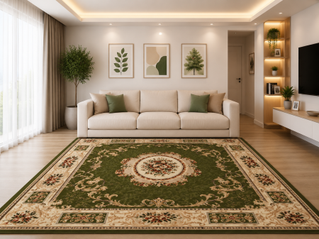Verde - covor Lotos 542/330, verde, 50x80 cm, antialergic