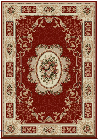 Covoare clasice - Covor Lotos 542/220 rosu 50x80