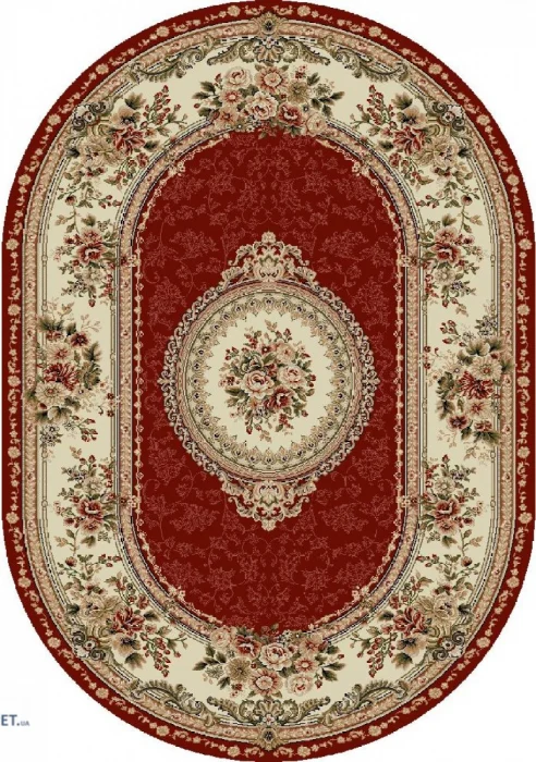 Covoare sub 150 lei - covor Lotos 571/210, rosu, 60x110 cm, antialergic