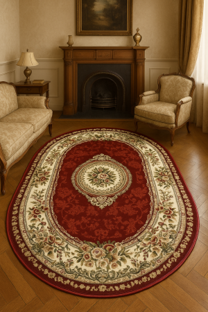 Rosu & Grena - Covor Lotos 571/210 Rosu 60x110 cm