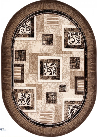 Covoare sub 200 lei - covor Luna 1835/12, bej, 60x110 cm, antialergic