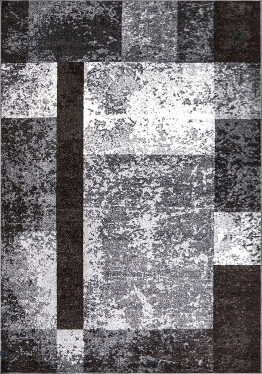 Negru & Gri - covor Mira 24021, 80x150 cm, antialergic