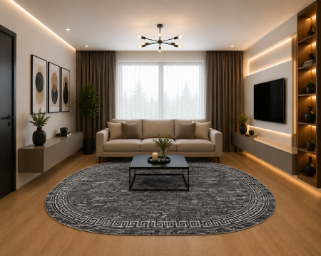 Covoare Ovale - covor Mira 24001/190, 50x80 cm, antialergic