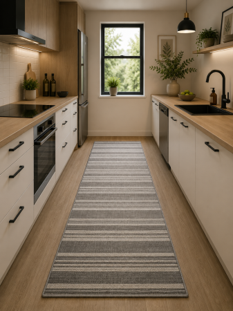 Covoare Living - covor Jeans Iuta, gri, 50x80 cm, antialergic