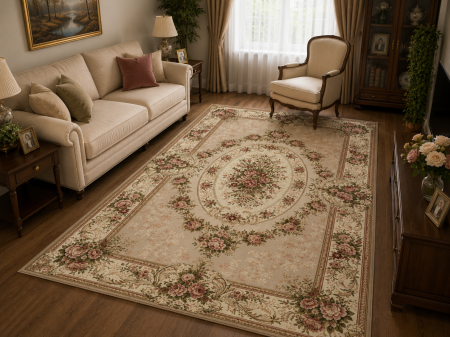 Covoare sub 100 lei - covor Lotos 1529/110, 50x80 cm, antialergic