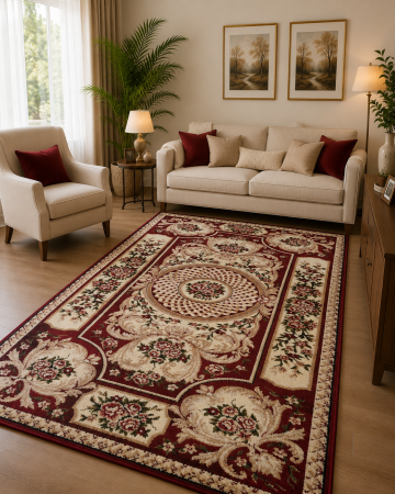 Rosu & Grena - covor Lotos 531/220, 50x80 cm, antialergic