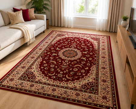 Covoare Clasice - covor Lotos 545/200, rosu, 60x110 cm, antialergic