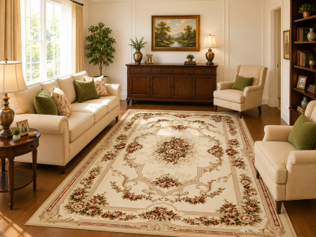 Covoare Clasice - covor Lotos 574/100, crem, 50x80 cm, antialergic
