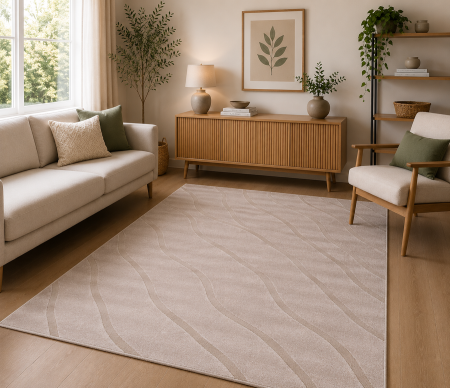 COVOARE - covor Oksi 38012/202, bej, 60x110 cm, antialergic