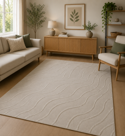 OFERTE PRET - covor Oksi 38009/202, bej, 60x110 cm, antialergic