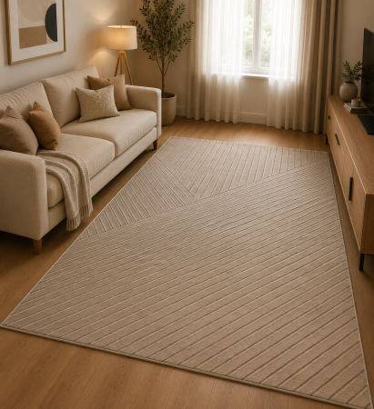 OFERTE PRET - covor Oksi 38009/202, bej, 60x110 cm, antialergic