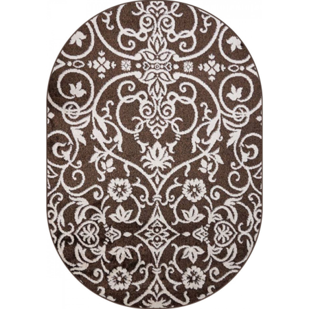 Covoare Ovale - covor Cappuccino Ramuri 16026/13, 60x110 cm, antialergic