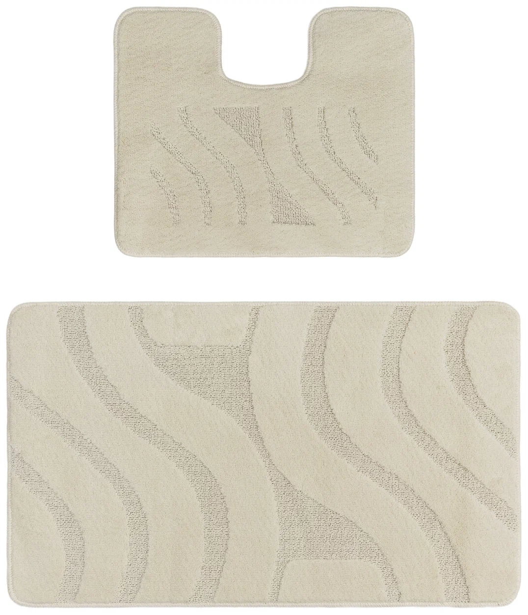 COVORASE - Covoras Baie Symphony 2517 Ecru 60x100 cm pentru Baie
