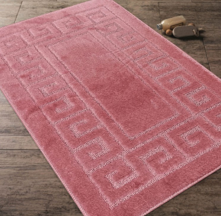 Covorase Baie - Covoras baie Ethnic 2580 Roz 50x80 cm pentru baie