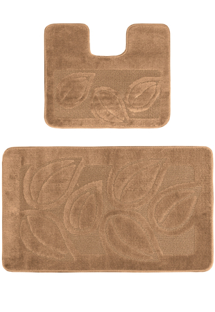 COVORASE - Covoras baie Flora 2546 Maro 50x80 cm pentru baie