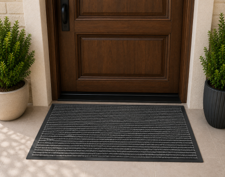 COVORASE - Covoras Intrare Model Model 632/002, Marime 60 x 80 cm, Gri, Intrare, Hol