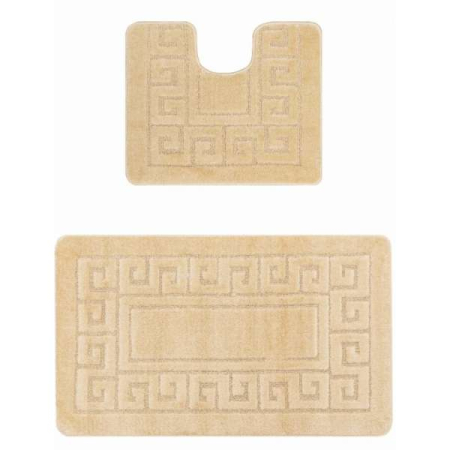 COVORASE - Covorase Ethnic 2540 Bej 60x100 cm antiderapante pentru baie