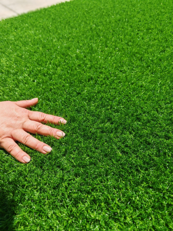 Covoare sub 200 lei - Gazon artificial Sri Lanka, verde, 100 x 200 cm, antialergic