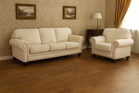 Covoare Dreptunghiulare - Linoleum Country Dark Maro 100x300 cm pentru bucatarie