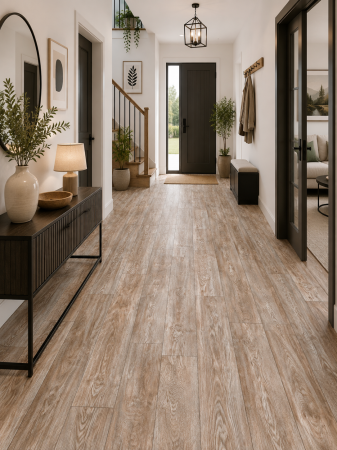 Linoleum 250 cm - linoleum Plank 069, maro, 150 x 300 cm