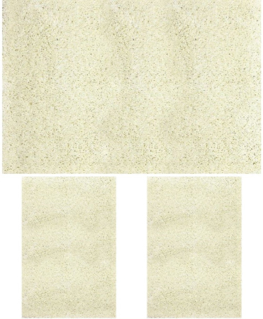 Covoare Dreptunghiulare - covor Set 3 Covoare Fantasy 12500-10, alb, antialergic