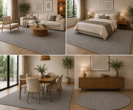 Covoare Living - covor Fargo 71501/070 Gri, gri, 80 x 150 cm, antialergic