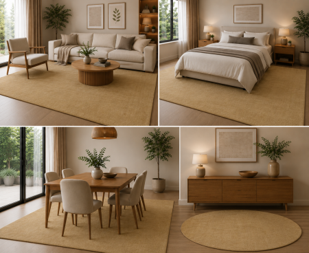 Covoare Living - covor Fargo 71501/800, bej, 80 x 150 cm, antialergic