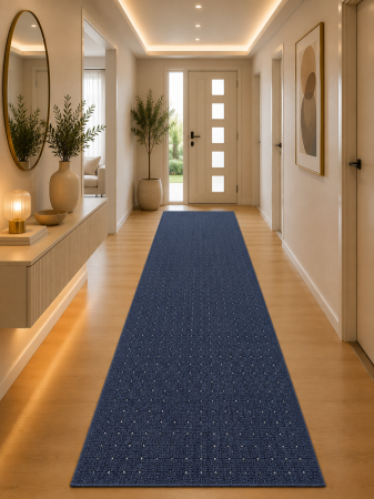 DUPA MATERIAL - traversa Stanford Blue Sugar, 80 x 200 cm, antialergic