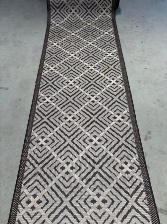 OFERTE PRET - traversa Flex Antiderapant, bej/maro, 67 x 200 cm, antialergic