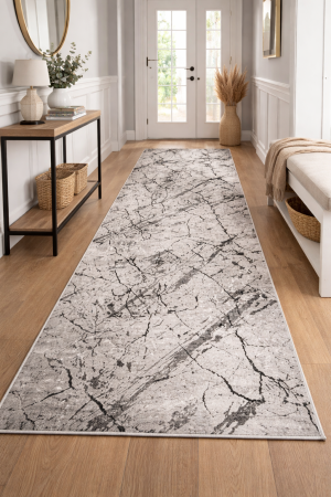 Covoare Dreptunghiulare - Traversa Cappuccino 16132/160 Gri 60x200 cm Hol