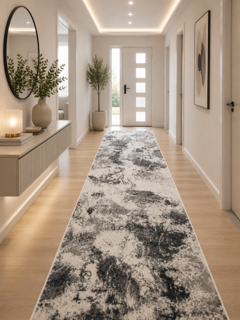 Traverse Moderne - traversa Itea 42016/106, gri, 60 x 200 cm, antialergic