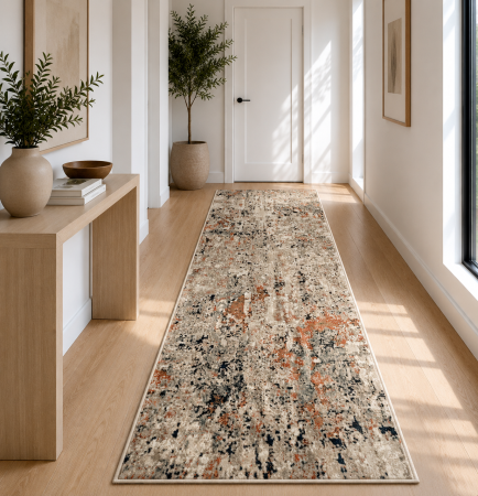 Traverse Moderne - traversa Anny 33016, bej, 78 x 200 cm, antialergic