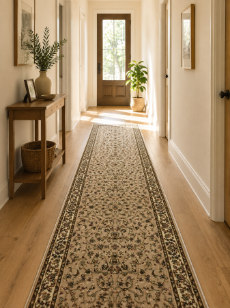 Vintage & Retro - traversa Lotos Clasic 1555/110, bej, 80 x 200 cm, antialergic