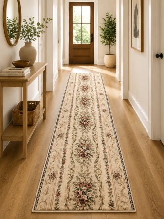 Traverse 200 cm - traversa Lotos Clasic 535/106, crem, 200 x 200 cm, antialergic