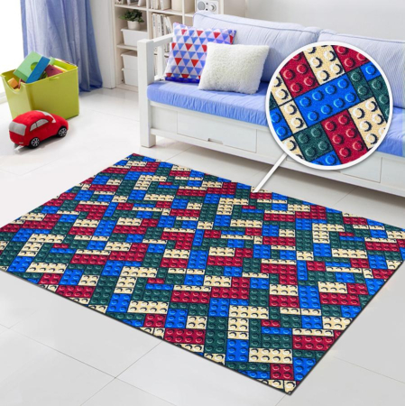 Covoare Copii - traversa Print Lego, 300 x 400 cm, antialergic