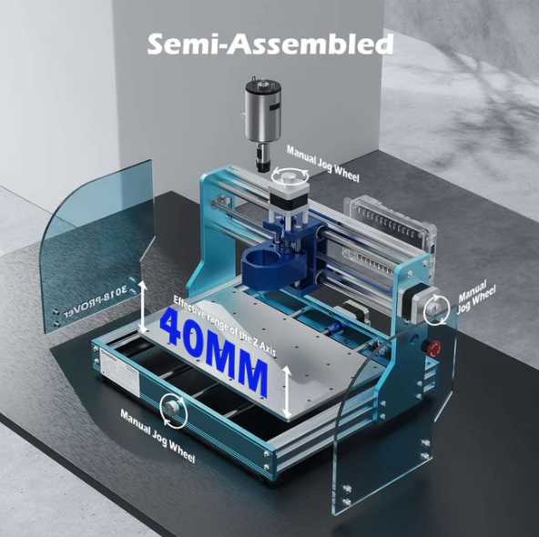 Masina Frezare CNC Sainsmart 3018-PROVer V2 [4]