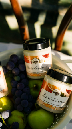 Lumânări în borcane - Desert de toamnă