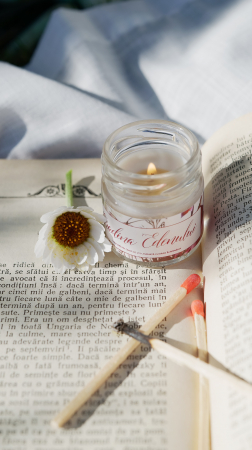 Lumânări în borcane - Grădina Edenului