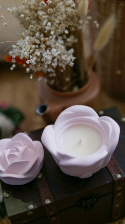 Lumânări în recipiente - Lumânare ROSE