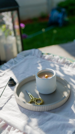 Lumânări în recipiente - Lumânare "ROUND JAR"